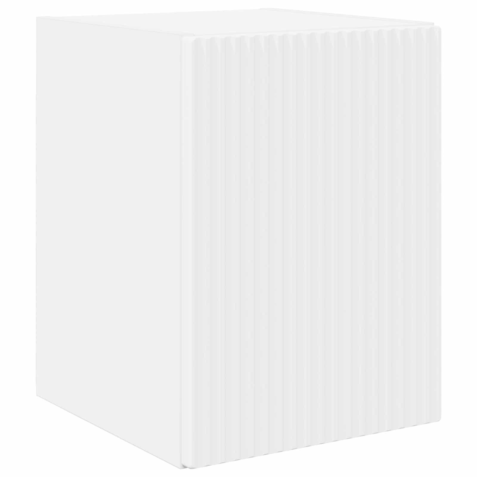 vidaXL TV Cabinet Set 4 pcs White Engineered Wood 5