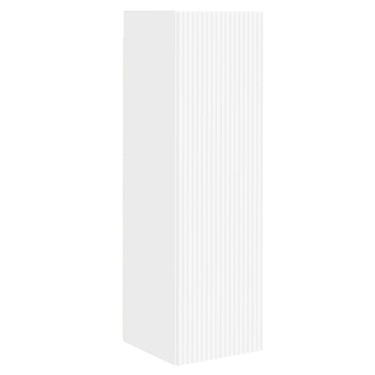 vidaXL TV Cabinet Set 4 pcs White Engineered Wood 6
