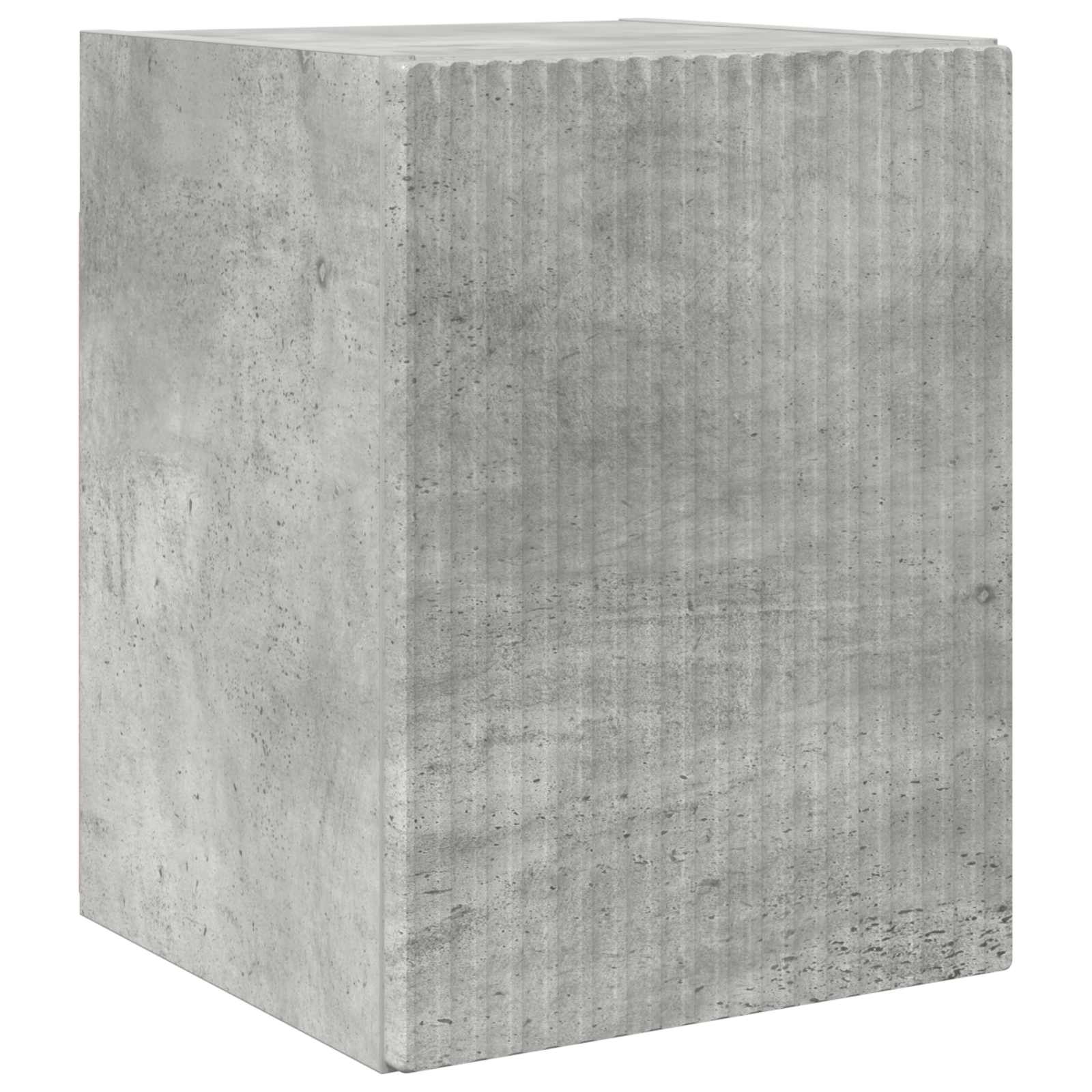vidaXL TV Cabinet Set 4 pcs Concrete Grey Engineered Wood 5