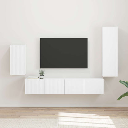 vidaXL TV Cabinet Set 4 pcs 31 x 30 x 100 cm