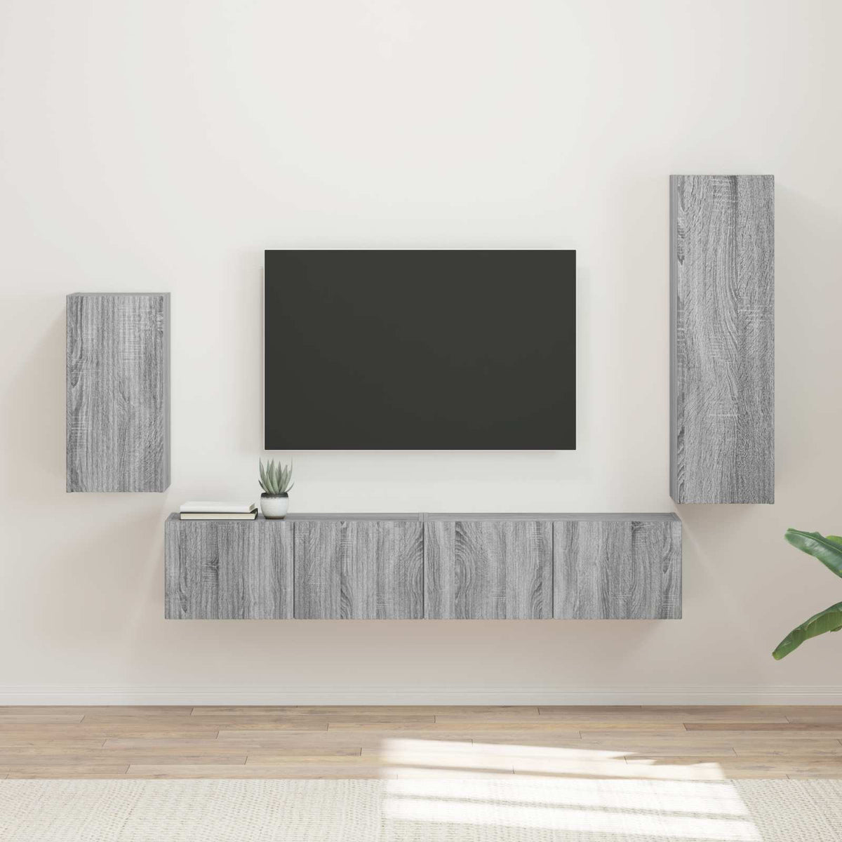 vidaXL TV Cabinet Set 4 pcs 31 x 30 x 100 cm