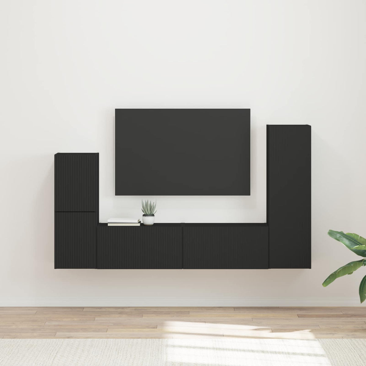 vidaXL TV Cabinet Set 4 pcs 30 x 31 x 100 cm