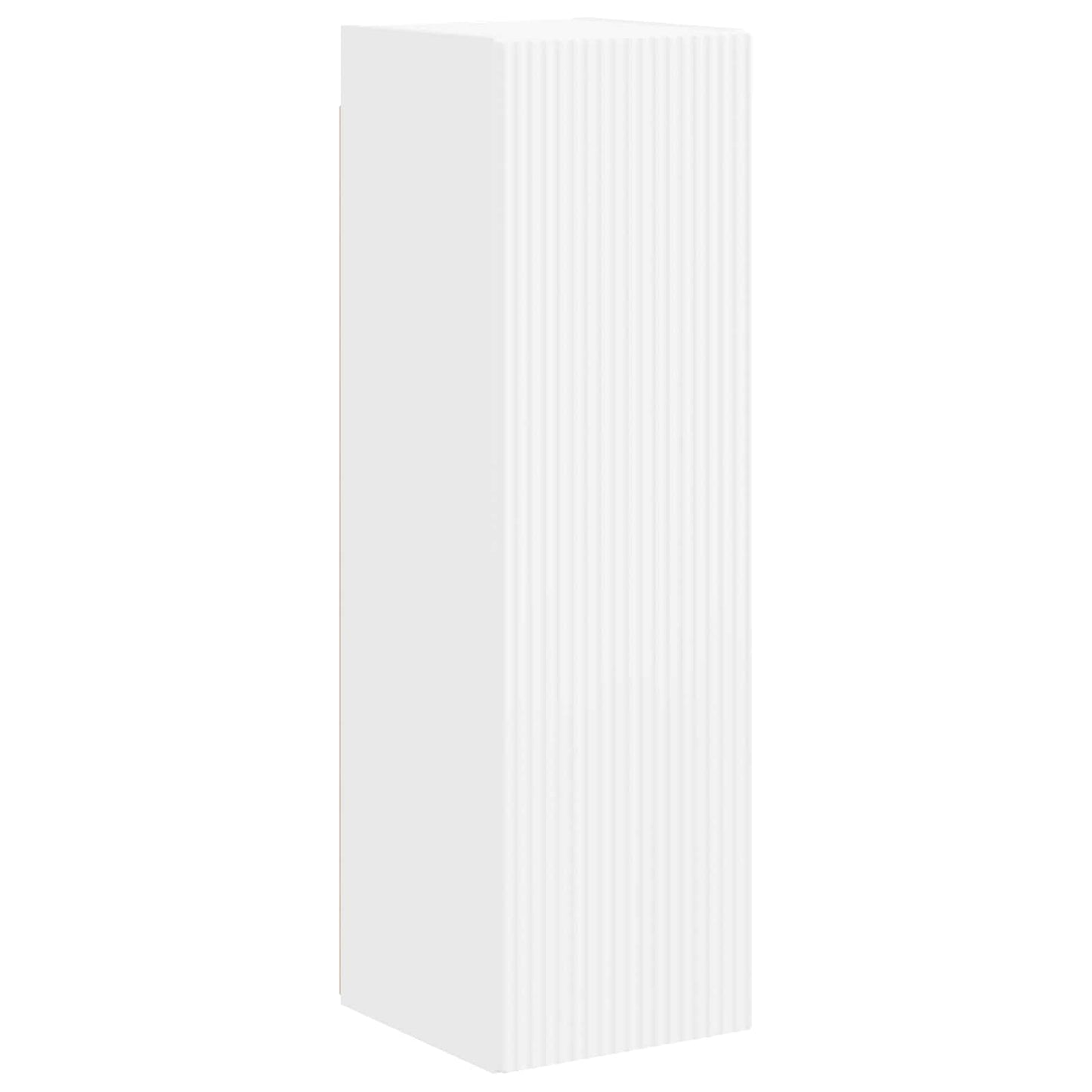 vidaXL TV Cabinet Set 4 pcs White Engineered Wood 6