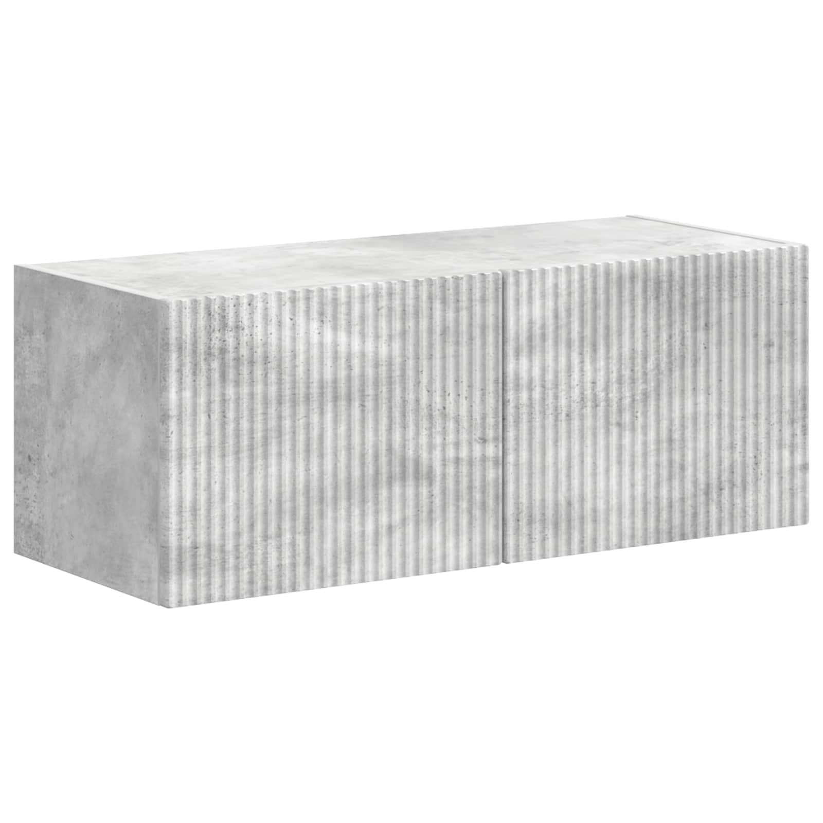 vidaXL TV Cabinet Set 4 pcs Concrete Grey Engineered Wood 5