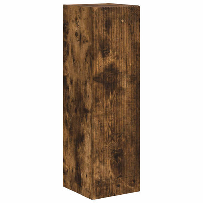 vidaXL TV Cabinet Set 4 pcs Smoked Oak Engineered Wood 6