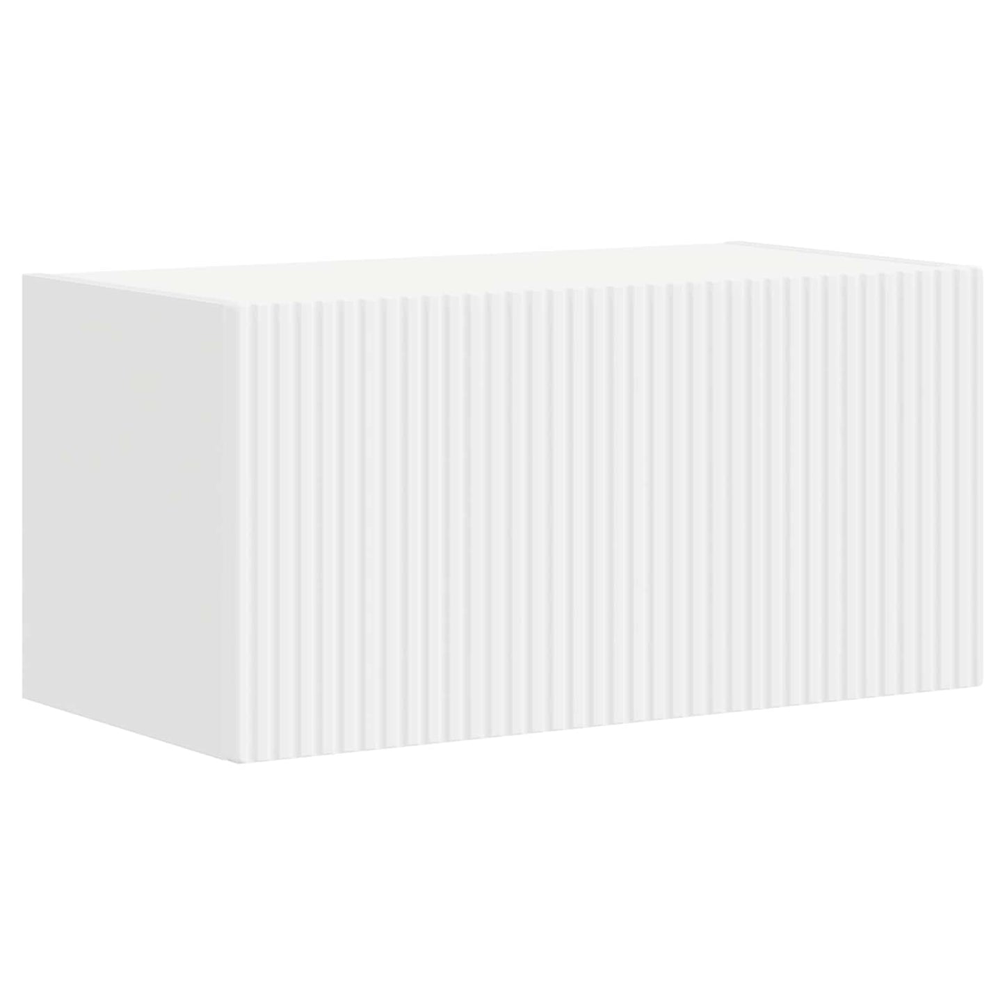 vidaXL TV Cabinet Set 4 pcs White Engineered Wood 5