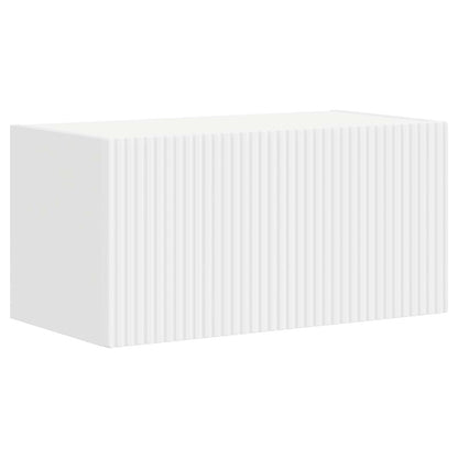 vidaXL TV Cabinet Set 4 pcs White Engineered Wood 5