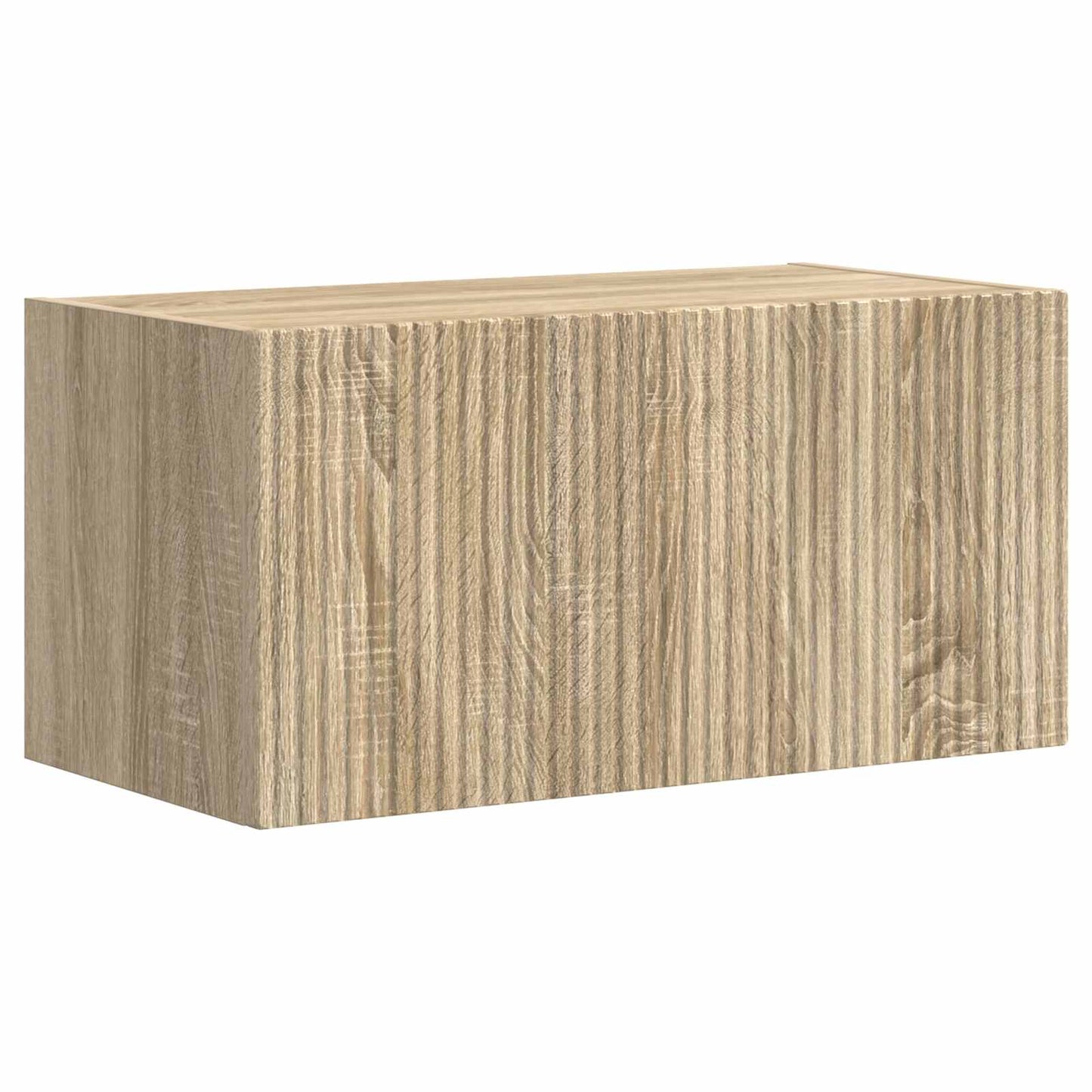 vidaXL TV Cabinet Set 4 pcs Sonoma Oak Engineered Wood 5