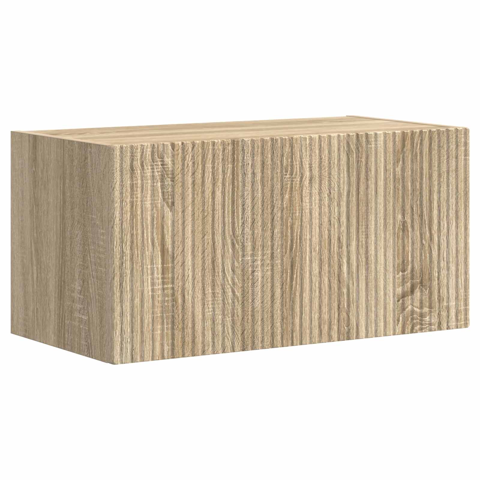vidaXL TV Cabinet Set 4 pcs Sonoma Oak Engineered Wood 5