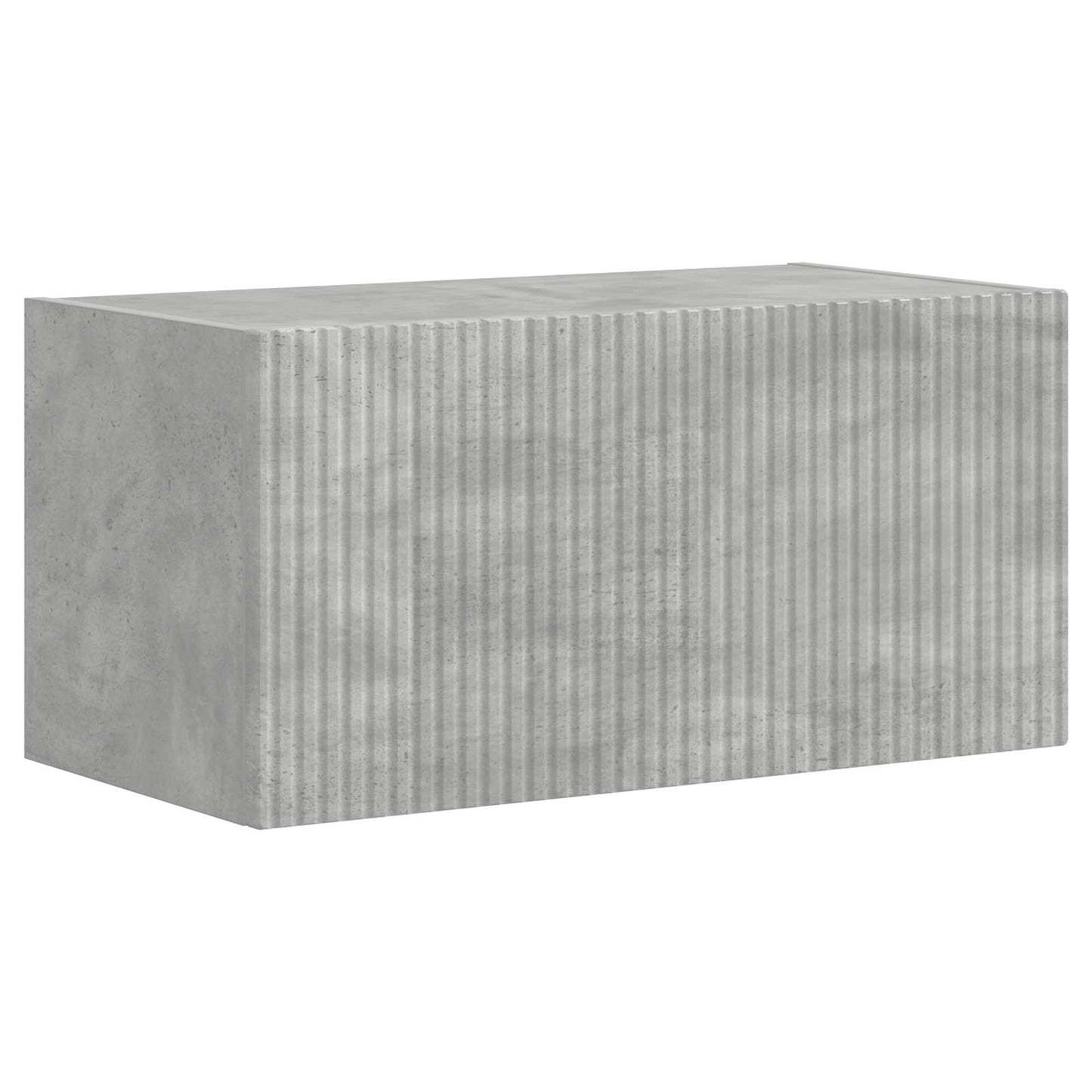 vidaXL TV Cabinet Set 4 pcs Concrete Grey Engineered Wood 5