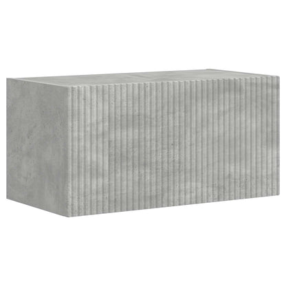 vidaXL TV Cabinet Set 4 pcs Concrete Grey Engineered Wood 5