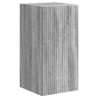 vidaXL TV Cabinet Set 4 pcs Grey Sonoma Engineered Wood 6