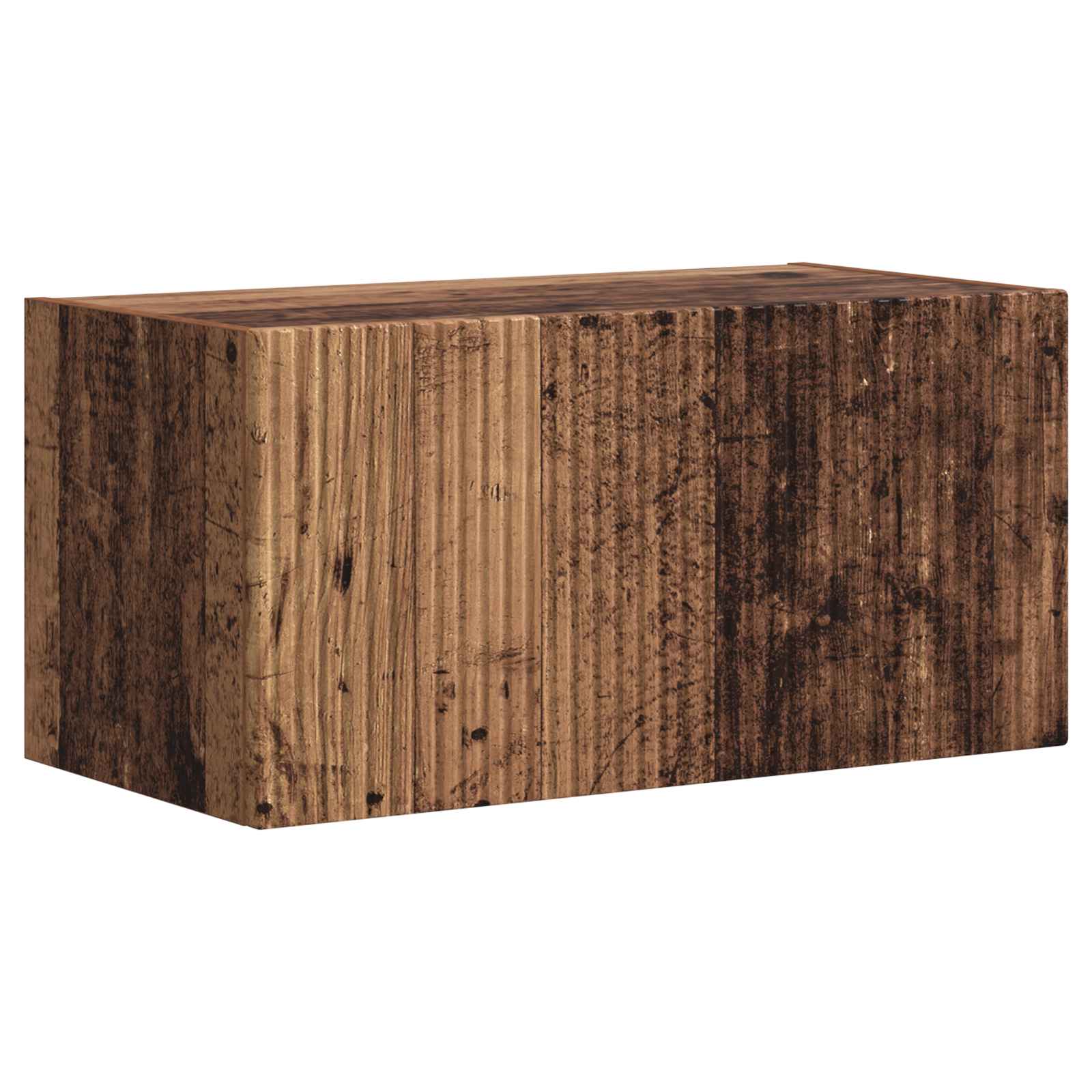 vidaXL TV Cabinet Set 4 pcs Old Wood Engineered Wood 5
