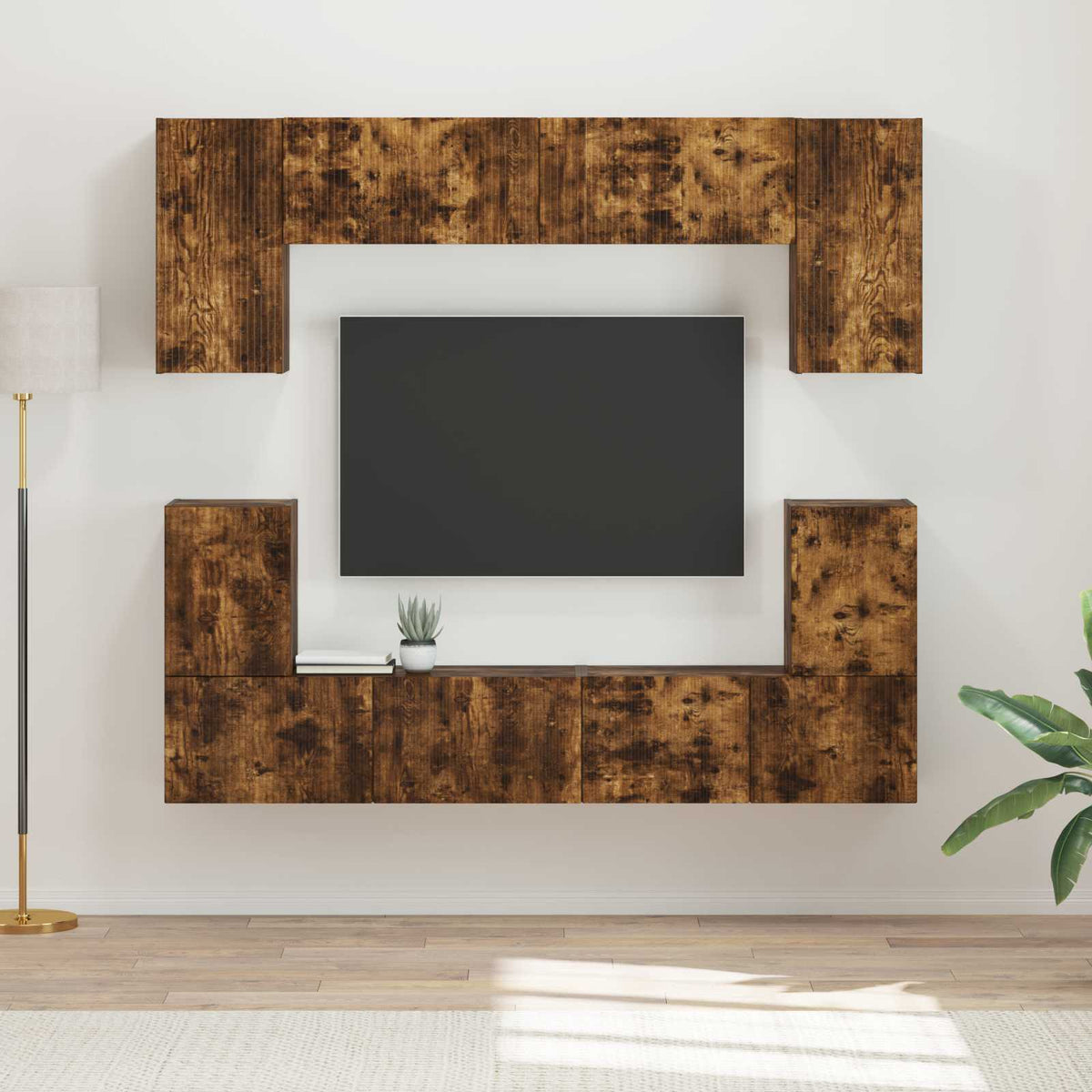vidaXL TV Cabinet Set 5 pcs Engineered Wood
