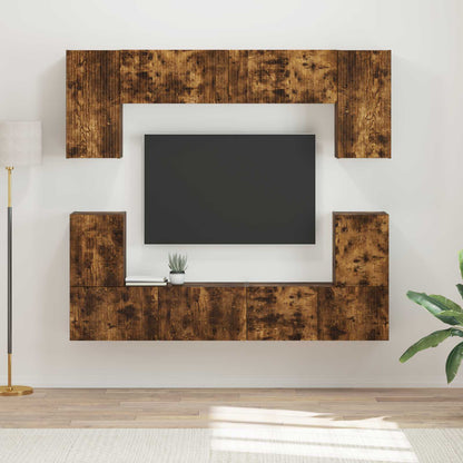 vidaXL TV Cabinet Set 5 pcs Engineered Wood