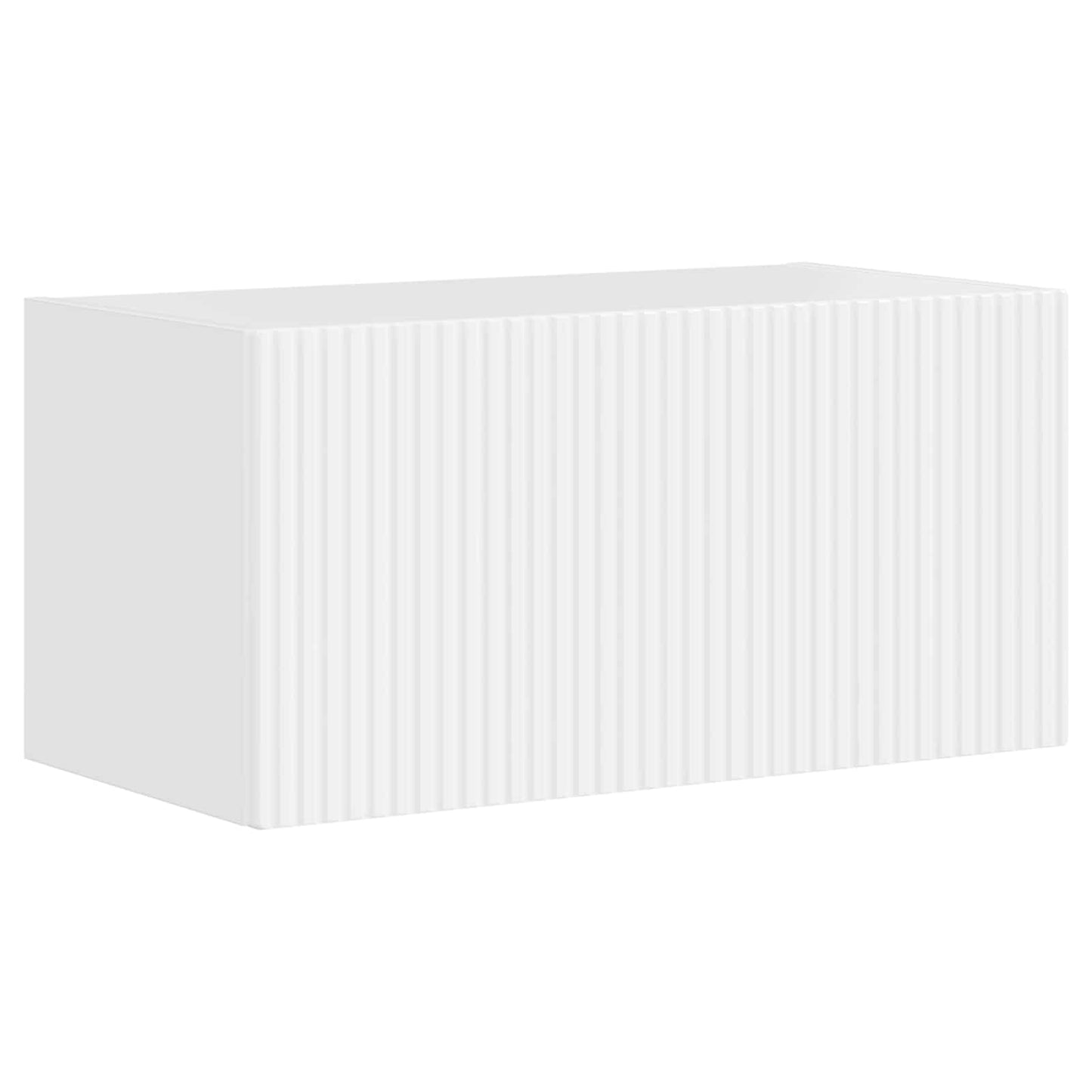 vidaXL TV Cabinet Set 5 pcs High Gloss White Engineered Wood 5
