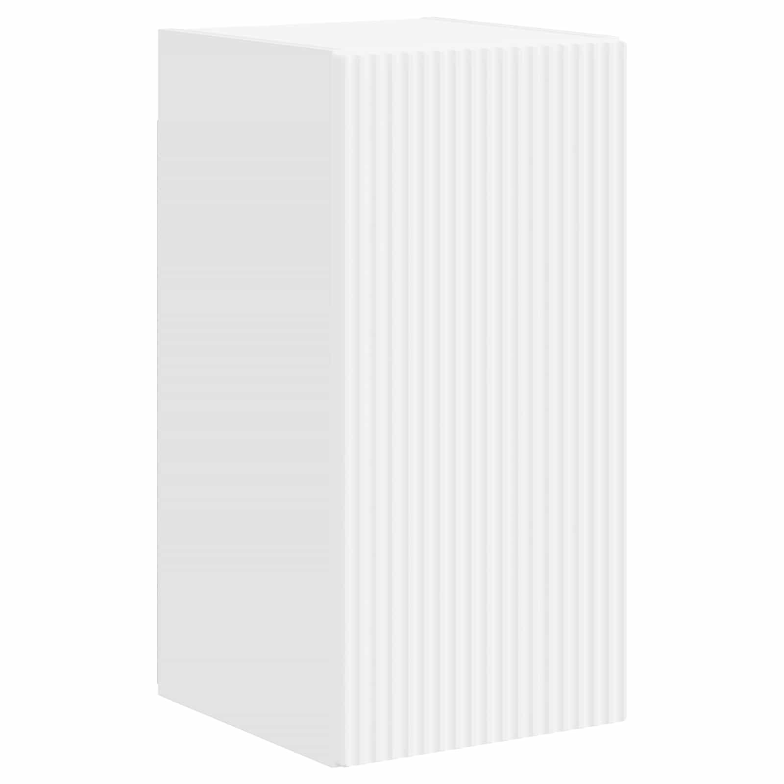 vidaXL TV Cabinet Set 5 pcs High Gloss White Engineered Wood 6