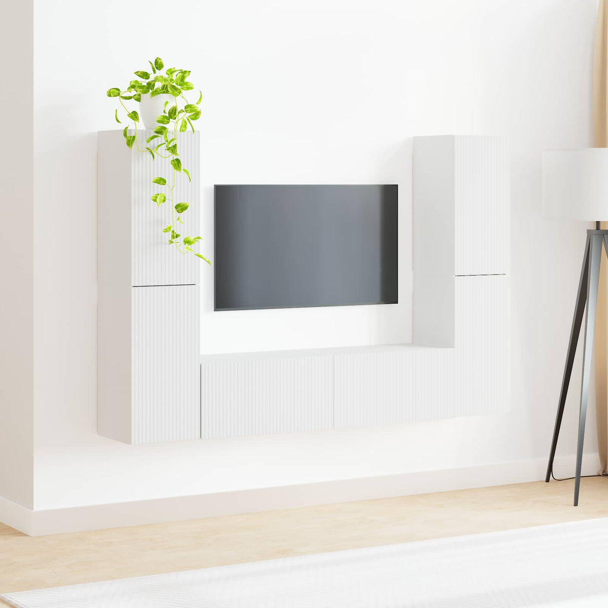 vidaXL TV Cabinet Set 6 pcs 31 x 30 x 60 cm White 4