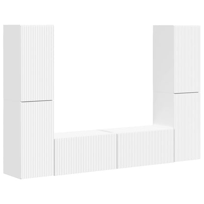 vidaXL TV Cabinet Set 6 pcs 31 x 30 x 60 cm White 2