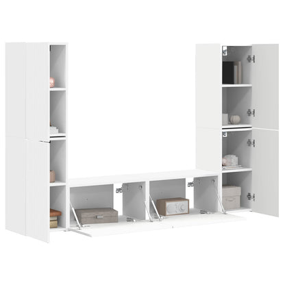 vidaXL TV Cabinet Set 6 pcs 31 x 30 x 60 cm White 3
