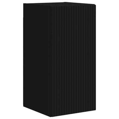 vidaXL TV Cabinet Set 6 pcs Black Engineered Wood 6