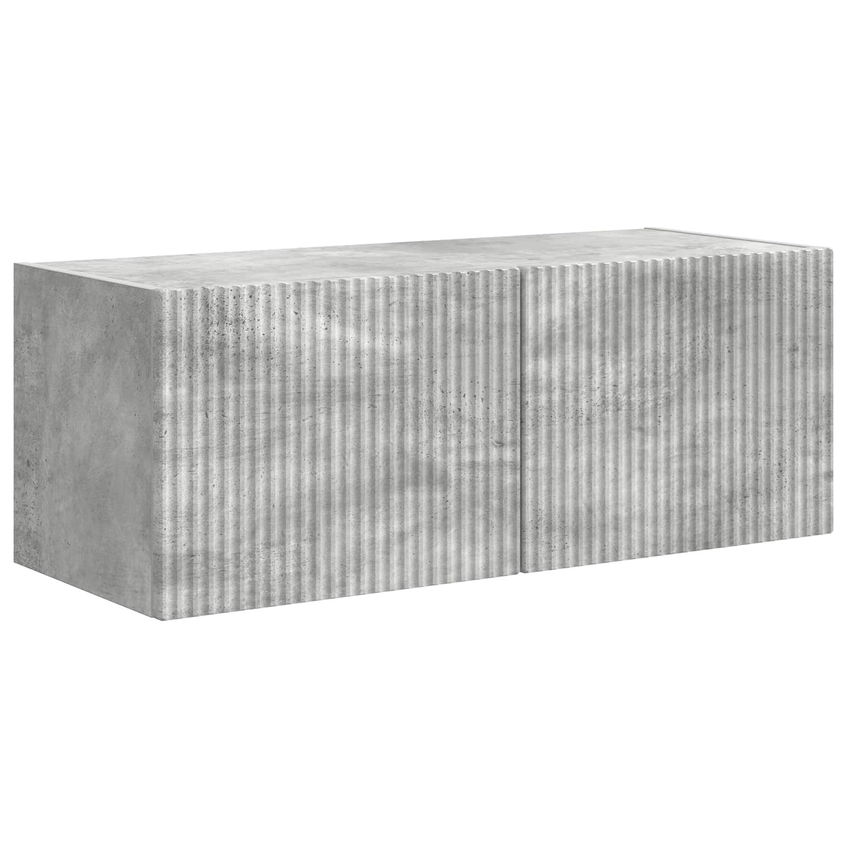 vidaXL TV Cabinet Set 4 pcs Concrete Grey Engineered Wood 6