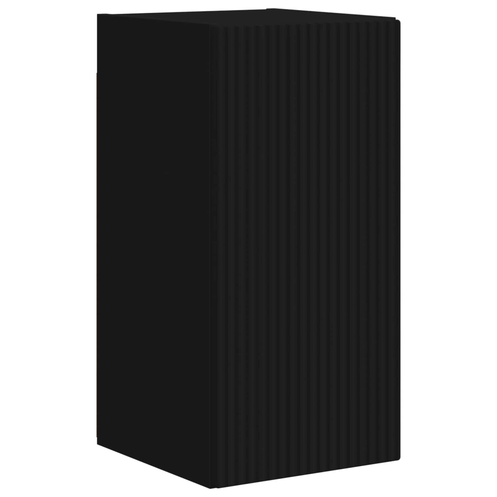 vidaXL TV Cabinet Set 6 pcs Black Engineered Wood 6