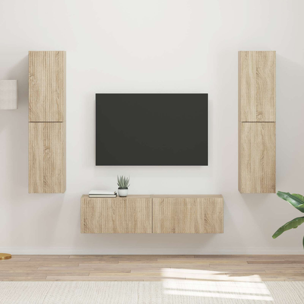 vidaXL TV Cabinet Set 6 pcs 31 x 30 x 60 cm Sonoma Oak 1