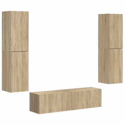 TV Cabinet Set 6 pcs 31 x 30 x 60 cm Sonoma oak