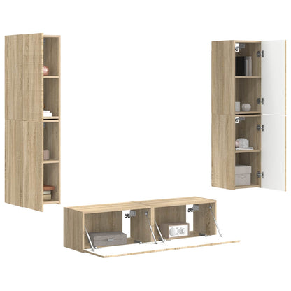 TV Cabinet Set 6 pcs 31 x 30 x 60 cm Sonoma oak