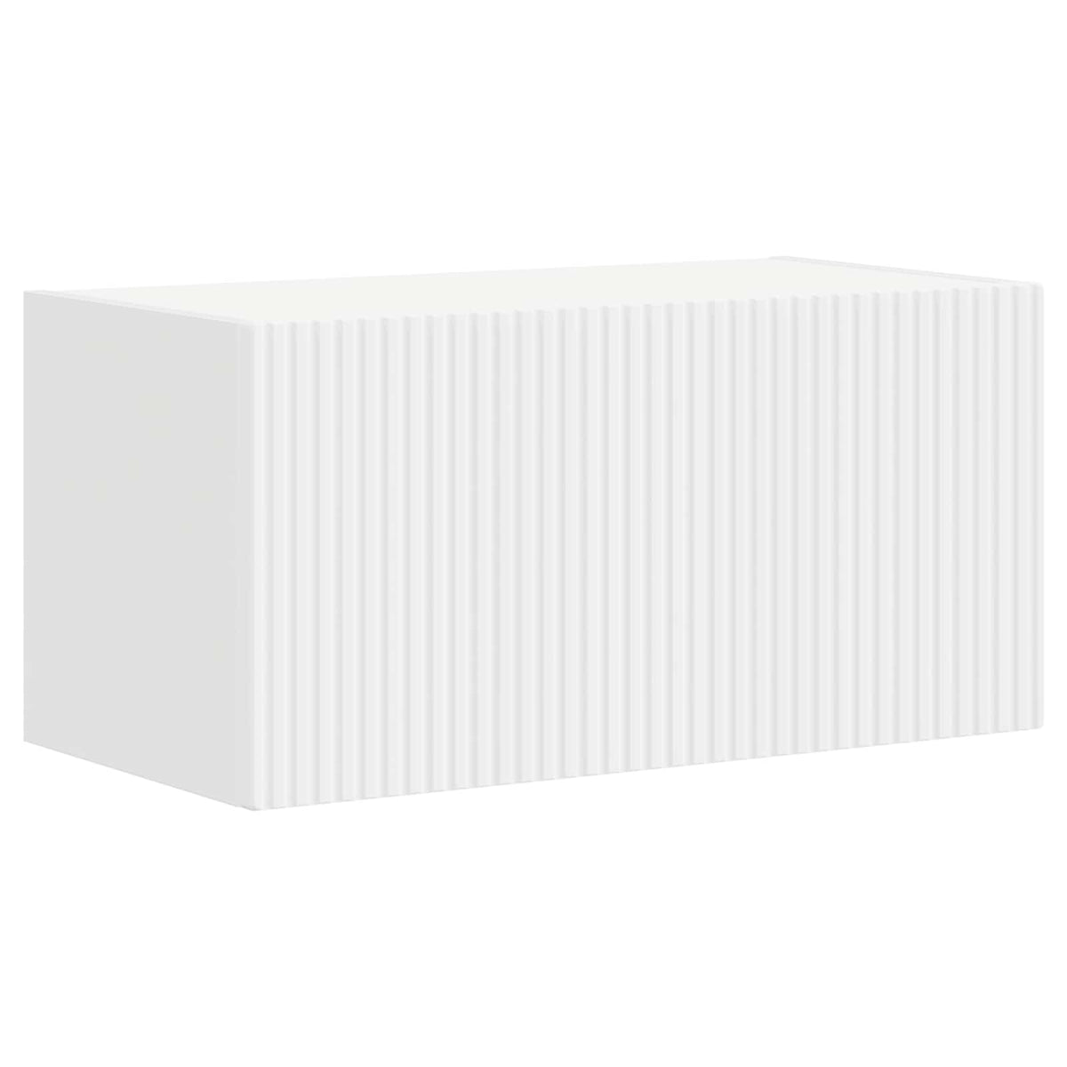 vidaXL TV Cabinet Set 8 pcs White Engineered Wood 5