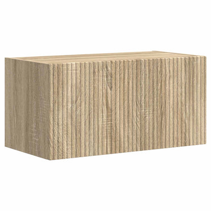 vidaXL TV Cabinet Set 8 pcs Sonoma Oak Engineered Wood 5