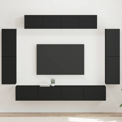 vidaXL TV Cabinet 8 pcs 98 x 31 x 29.5 cm