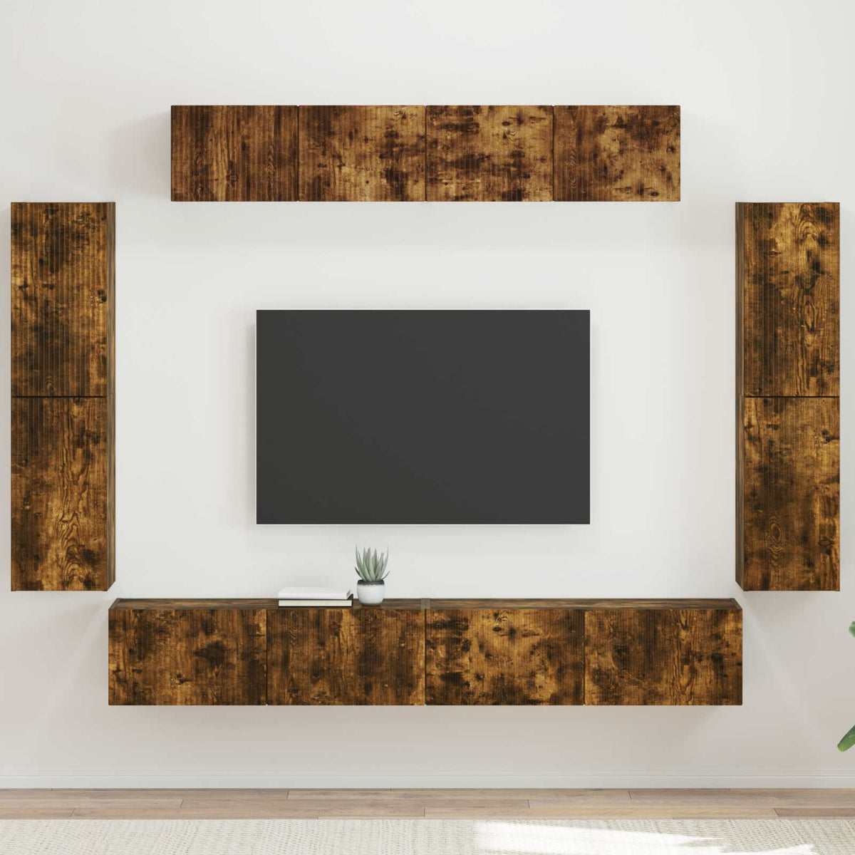 vidaXL TV Cabinet 8 pcs 98 x 31 x 29.5 cm