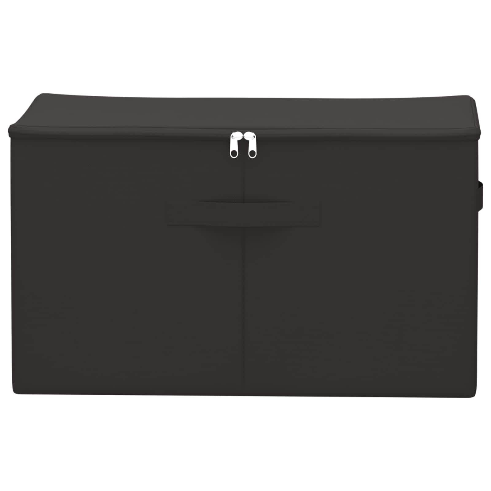 vidaXL Storage Box 24 pcs Non-woven fabric 60 x 43 x 35 cm 90.3 L 5