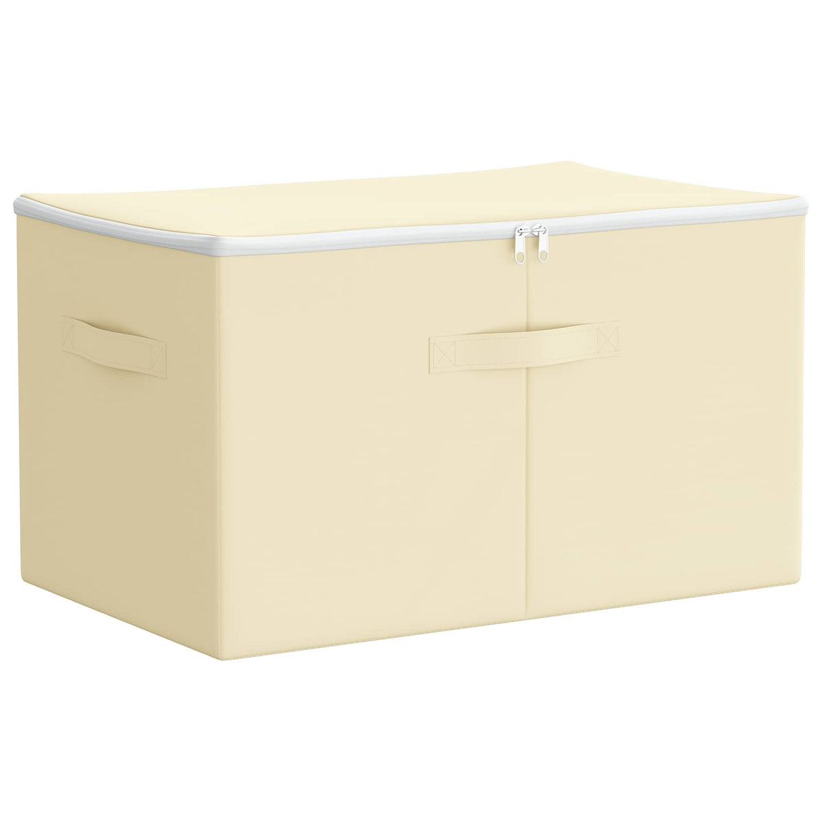 Storage Box Non-woven fabric 90 L Cream 24 60 cm 35 cm 43 cm