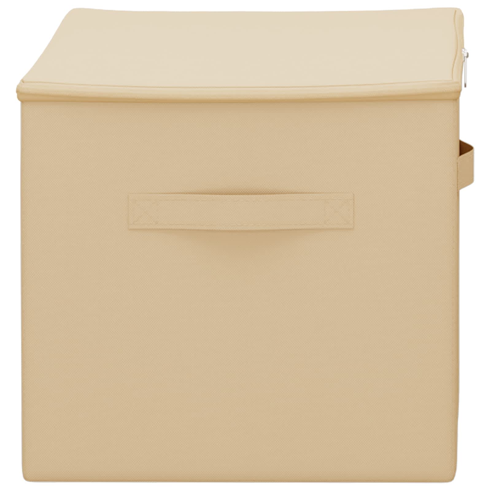vidaXL Storage Box 24 pcs Non-woven fabric 60 x 43 x 35 cm 90.3 L 6