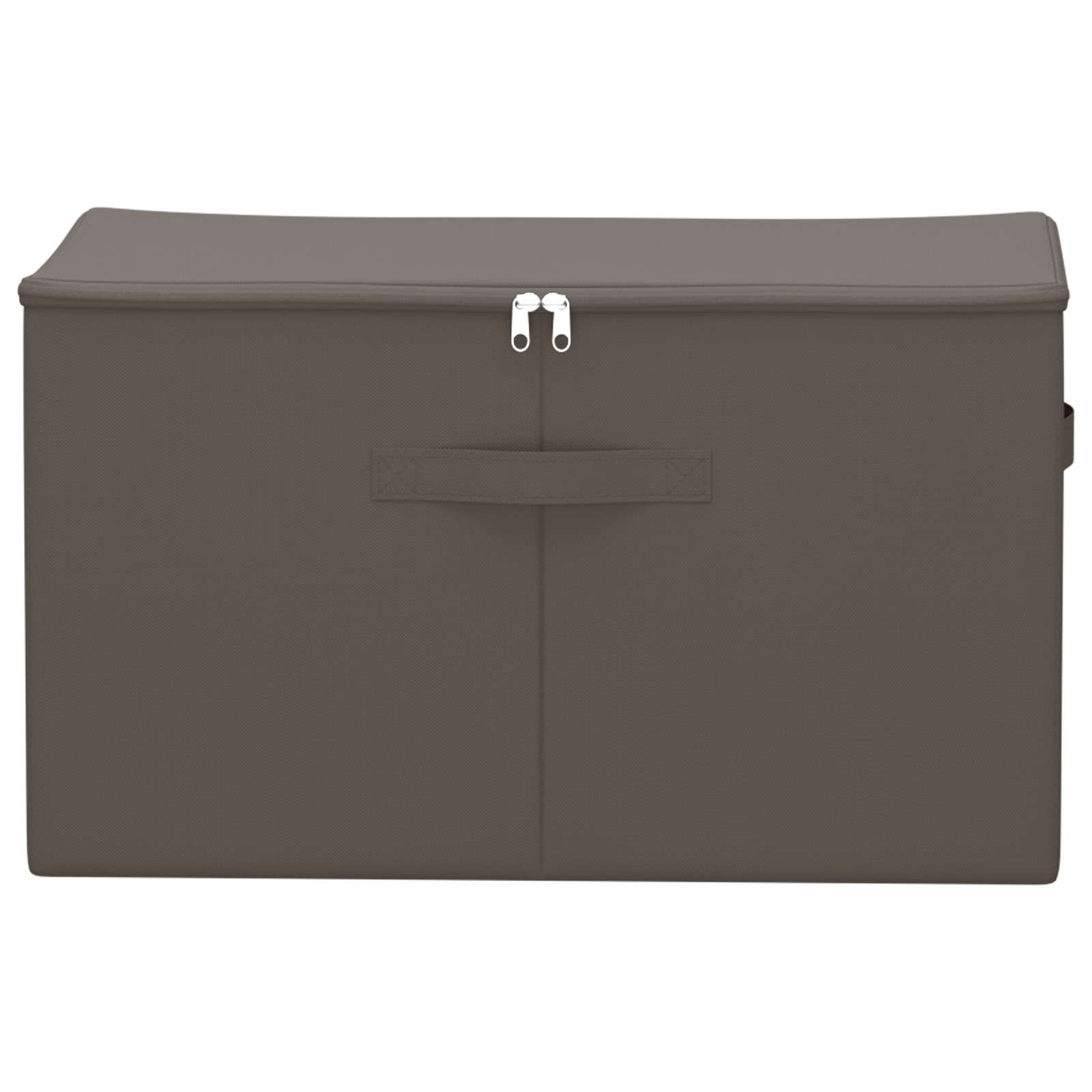 vidaXL Storage Box 24 pcs Non-woven fabric 60 x 43 x 35 cm 90.3 L Grey 5