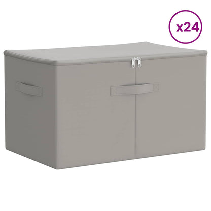 Storage Box Non-woven fabric 90 L Grey 24 60 cm 35 cm 43 cm