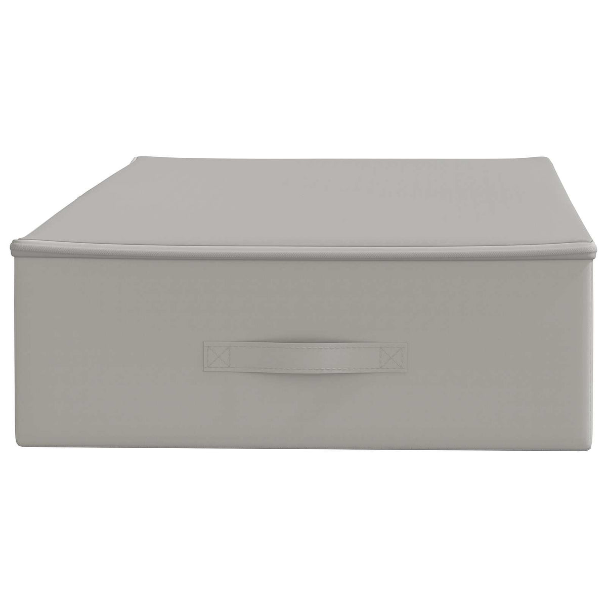 vidaXL Storage Box 24 pcs Non-woven fabric 100 x 50 x 18 cm 90 L Grey 6
