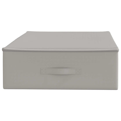 vidaXL Storage Box 24 pcs Non-woven fabric 100 x 50 x 18 cm 90 L Grey 6