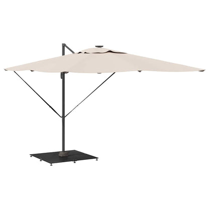 Parasol Base 52 kg Steel Square Adjustable Black