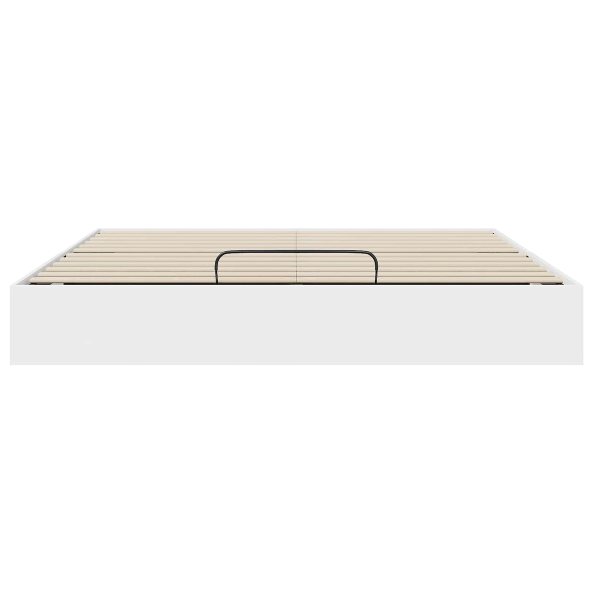 vidaXL Ottoman Bed Frame White 160 x 200 cm Engineered Wood 5