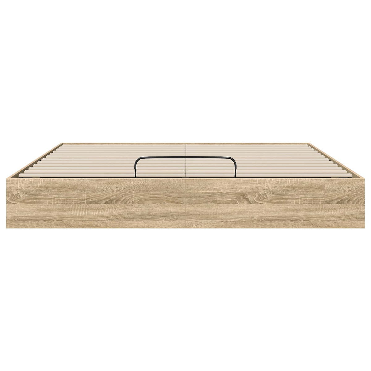 vidaXL Ottoman Bed Frame Sonoma Oak 160 x 200 cm Engineered Wood 5