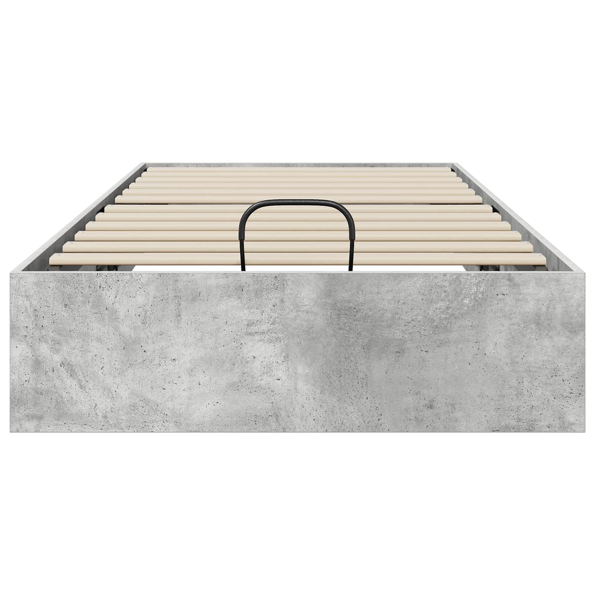 vidaXL Ottoman Bed Frame Concrete Grey 90 x 200 cm Engineered Wood 5