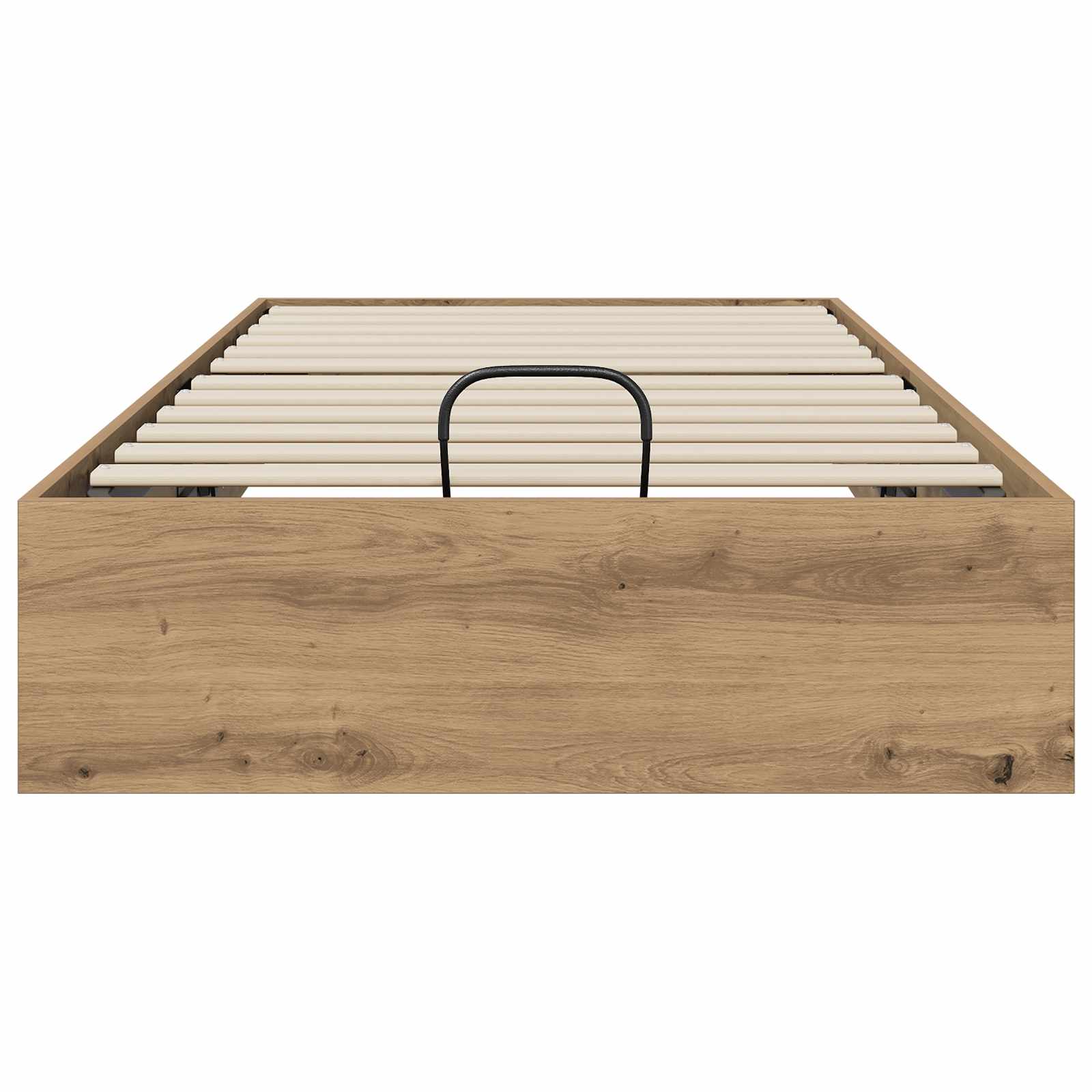 vidaXL Ottoman Bed Frame Artisan Oak 90 x 200 cm Engineered Wood 5
