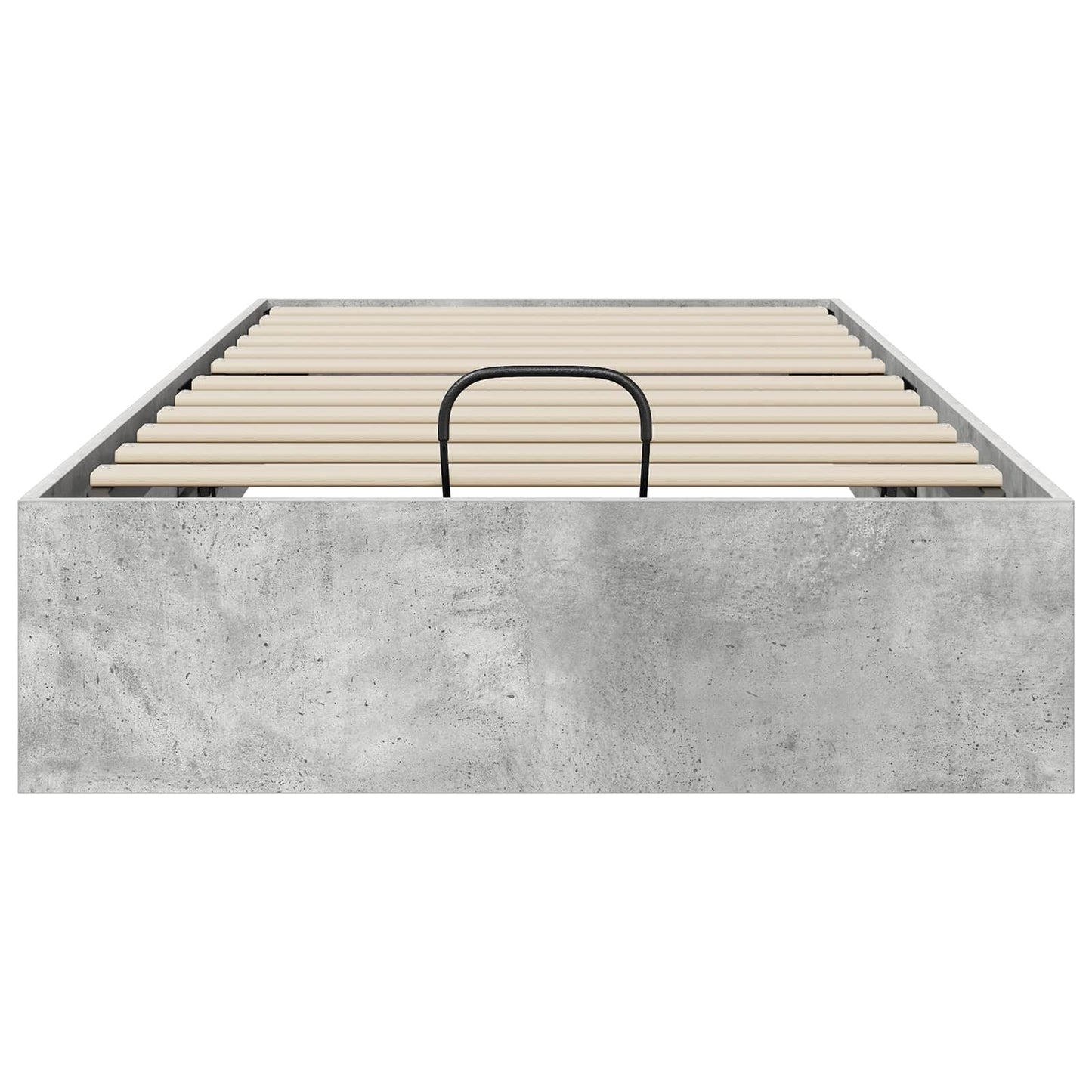 vidaXL Ottoman Bed Frame Concrete Grey 80.5 x 200 cm Engineered Wood 5