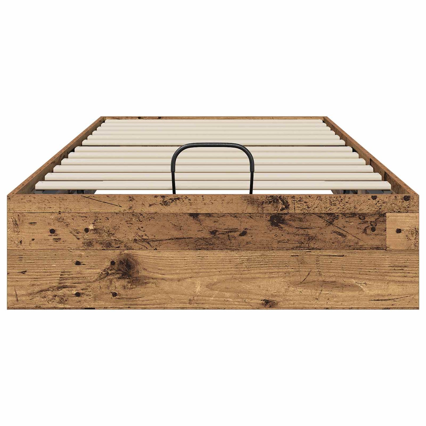 vidaXL Ottoman Bed Frame Old Wood 80.5 x 200 cm Engineered Wood 5