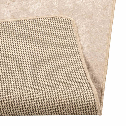 Rug Runner MARSA Polyester and PVC Cream 50 x 100 cm – 100 x 250 cm 80 x 250 cm