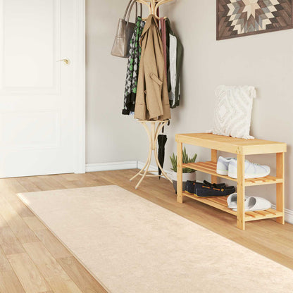 Rug Runner MARSA Polyester PVC Cream